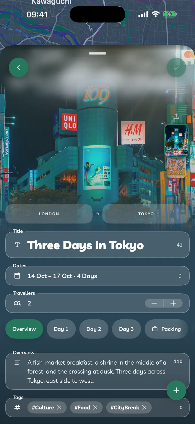 The cover photo picker